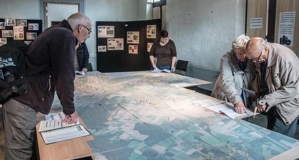 Bedoeling is dat bewoners van het WZC, bezoekers van het DVC en bezoekers van het LDC mee opzoek gaan naar aanvullingen, verbeteringen van de kaart en anekdotes, volksverhalen vertellen.