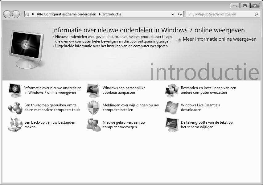 Windows 7 - Introductie Leer alles wat u, wat u moet weten over het installeren van de netbook.