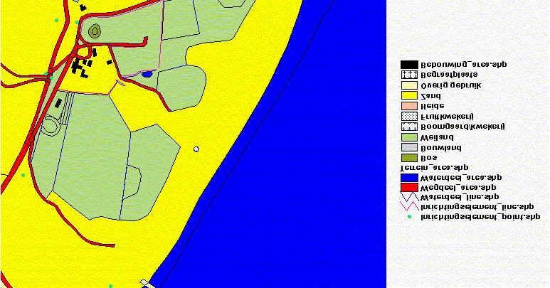 Figuur 13: Witte vlek in deelgebied Texel