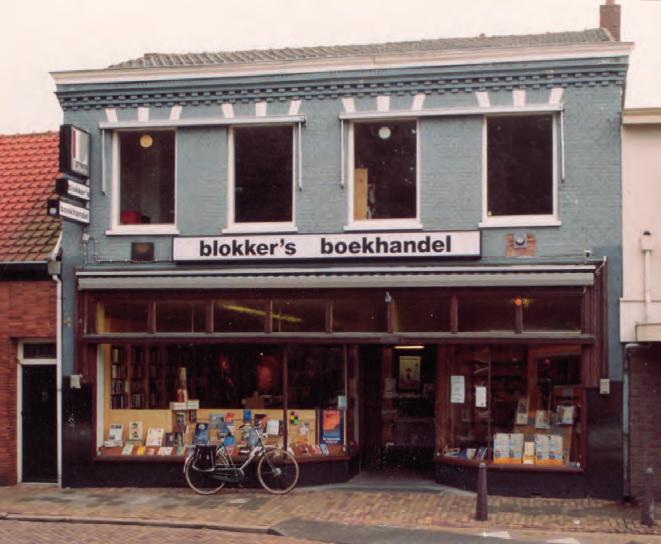 Boekhandel Blokker 60 jaar Marloes van Buuren Van een winkeltje aan huis in 1955 groeide Boekhandel Blokker uit een