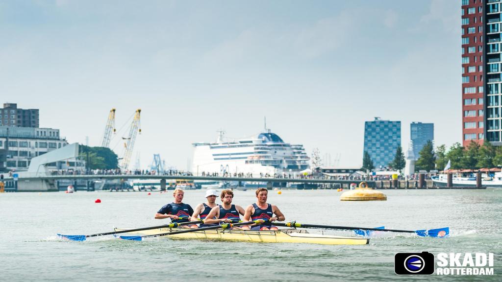 De uitdaging De Rotterdam Harbour Sprints is een wedstrijd die op professionele wijze en in samenwerking met de andere Rotterdamse roeiverenigingen