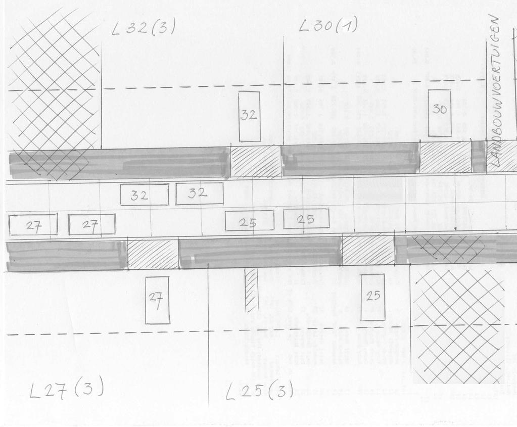 Parkeerproblemen? Momenteel hebben de meeste bewoners voor extra parkeerplaatsen gezorgd op hun eigen perceel. Zo is de volledige straat meestal beschikbaar voor veilig en vlot verkeer.