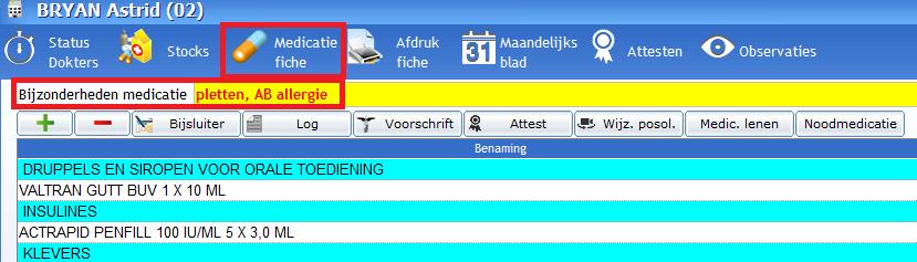 3.1.3.14 Valideren door de arts Je kan een nieuw aangemaakte medicatiefiche of wijzigingen in een bestaande fiche laten valideren door de huisarts =