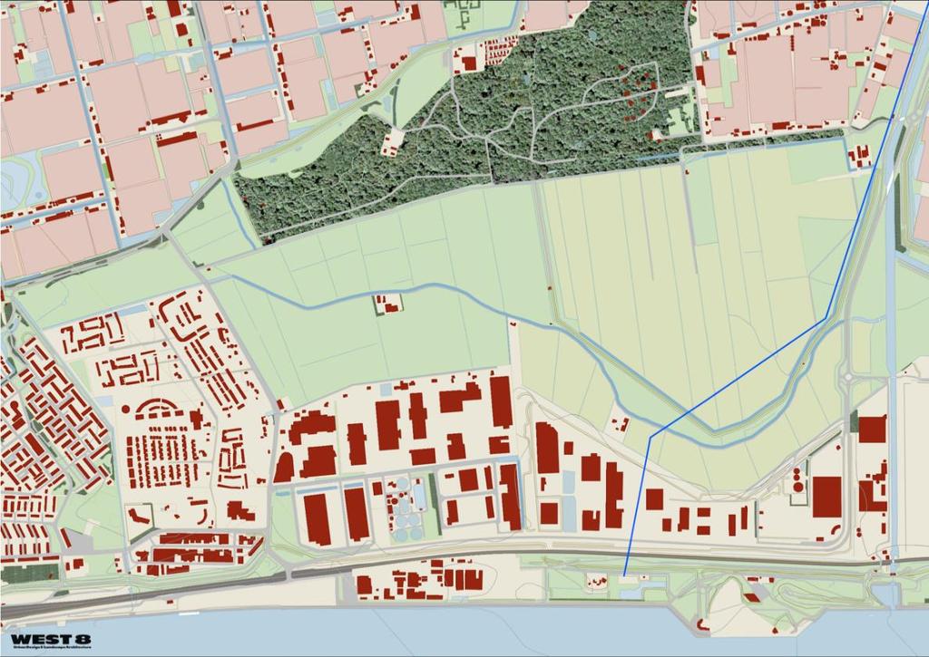 Mogelijk toekomstscenario Het gebied aan de zuidrand zal in de toekomt kunnen gaan veranderen: o de functie van gronddepot wordt bijna beëindigd. Hierna kan de bestemming industriegebied worden.