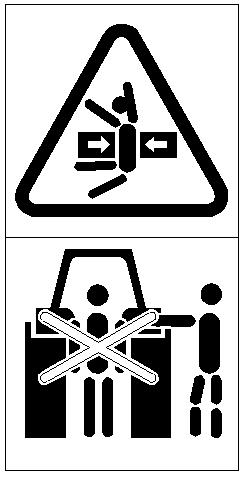 die op de machine en in de handleiding gebruikt worden.