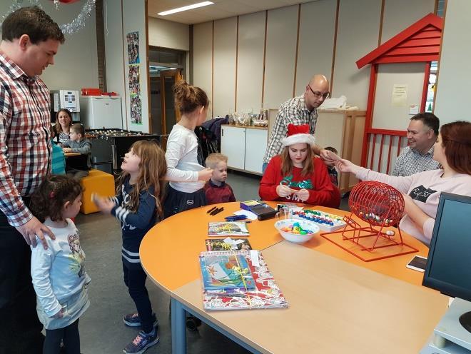 kleurronde, vuurwerkronde, koekjesronde, kerstronde en de Superronde met een hele mooie cadeaubon erin. Wat was het spannend, zeg.