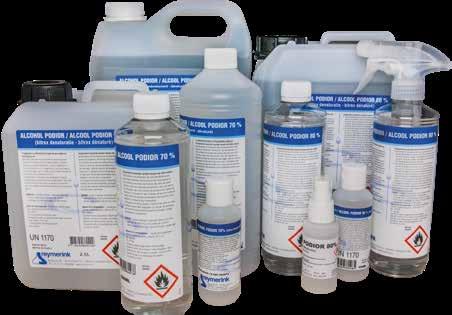 Desinfectie algemeen Alcohol Podior 70% Desinfectie van (kleine) oppervlakken Producttype Toelatingsnummer PT02 14061N (NL) 6715B (BE)