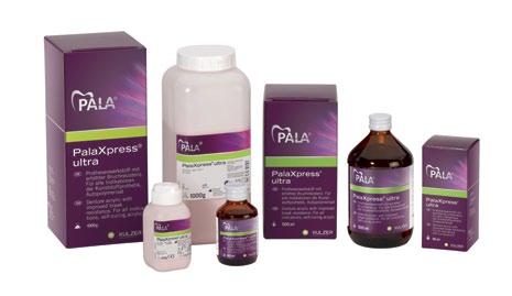 PalaXpress ultra Universeel koudpolymerisaat met hogere breukweerstand.