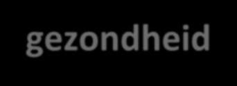 GEZONDHEID EN VITALITEIT Situatie: Hoog verzuim en hoge werkdruk Veel onrust en verandering Beperkte (financiële) middelen Vraagstuk: Het werk staat onder druk en daarmee ook de gezondheid van