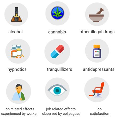 VRAGENLIJST Gebruik van alcohol, cannabis, andere illegale drugs, slaap- en kalmeermiddelen, antidepressiva