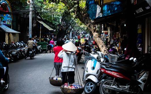 Dag 1: 9 januari 2018 Hanoi Street Food ( tasting )Tour Na aankomst op Noi Bai Airport wordt u door uw privé chauffeur opgewacht en naar uw hotel gebracht.