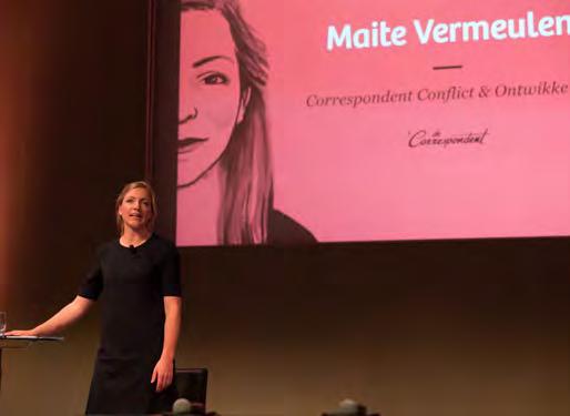 De 3 i s van Maite Vermeulen Maite Vermeulen schrijft voor De Correspondent specifiek over ontwikkelingshulp in conflictgebieden.