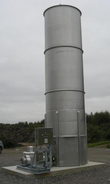 Fakkelinstallaties GtS levert fakkelinstallaties voor het verbranden van biogas dat vrij komt bij vergistende installaties van mest en biomassa, rioolwaterzuiveringen met anaerobe, vergisting van