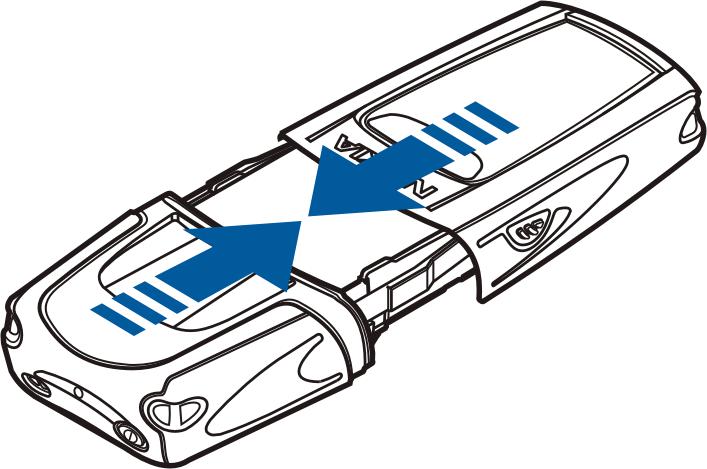 Aan de slag 6. Schuif beide covers weer tegen elkaar totdat ze vastklikken. De batterij opladen 1.