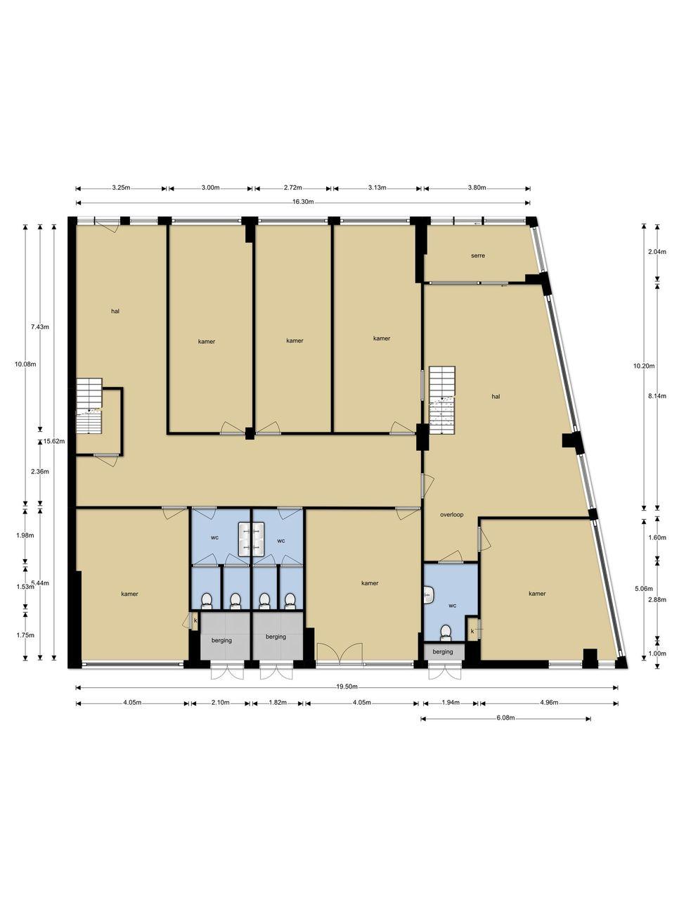 Plattegrond begane grond