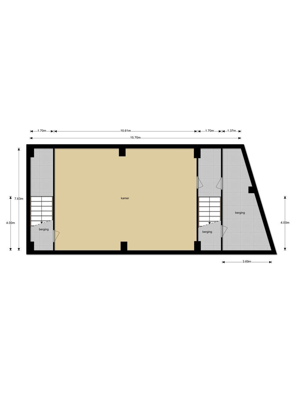 Plattegrond kelder