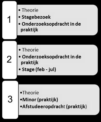 Hieronder beschrijven wij kort hoe de opleiding is opgebouwd en op welke momenten de praktijk