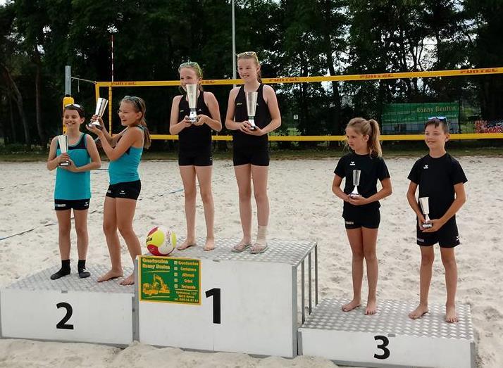 Limburgs beachvolleybal kampioen U11 1 ste