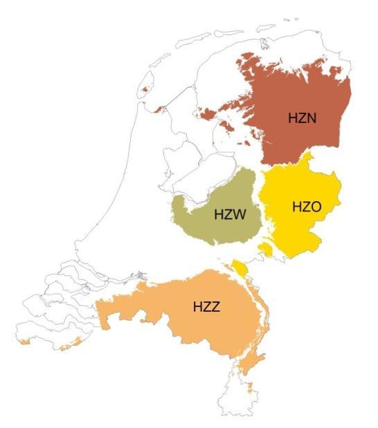 2. Aantallen en trends per habitat Aan elk PTT telpunt is zijn vier waardepunten toegekend op basis van habitat.