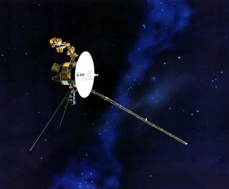 Voyager 1 De locatie van de Voyager 1