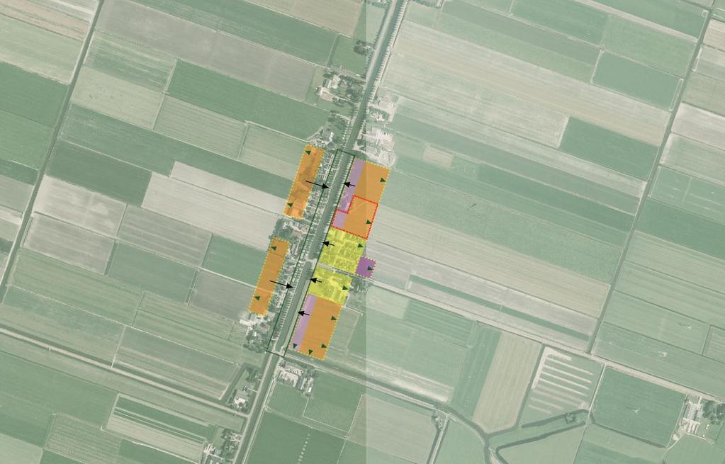 Criteria voor beeldkwaliteit - af en toe bijzonder volume achterop (vergelijk tweede woning) gericht op landschap - het hoofdvolume en het bijzondere volume stralen hoge architectonische ambitie uit