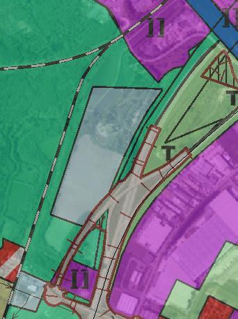 Het FANC moet hierbij betrokken worden - Brede buffer in het westen om de activiteiten visueel en akoestisch te bufferen ten opzichte van de kernen Sauvegarde en Ruisbroek - Ontsluiting moet gebeuren