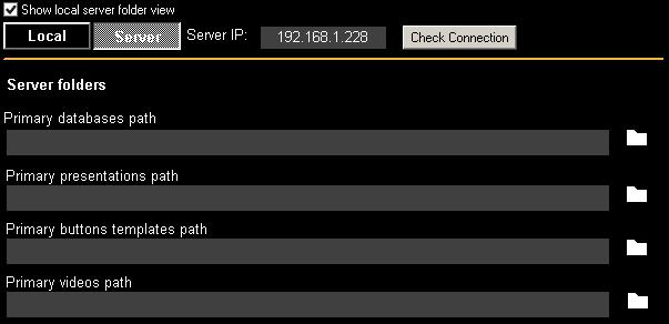 5.2 Check de server status Met deze optie kan je snel de status van de server waar de databases staan controleren.