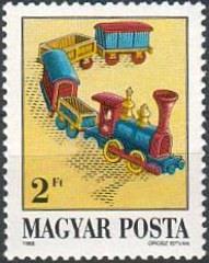 Een bijzonder mooi onderwerp om er postzegels van te verzamelen. -Waar spelen kinderen mee?