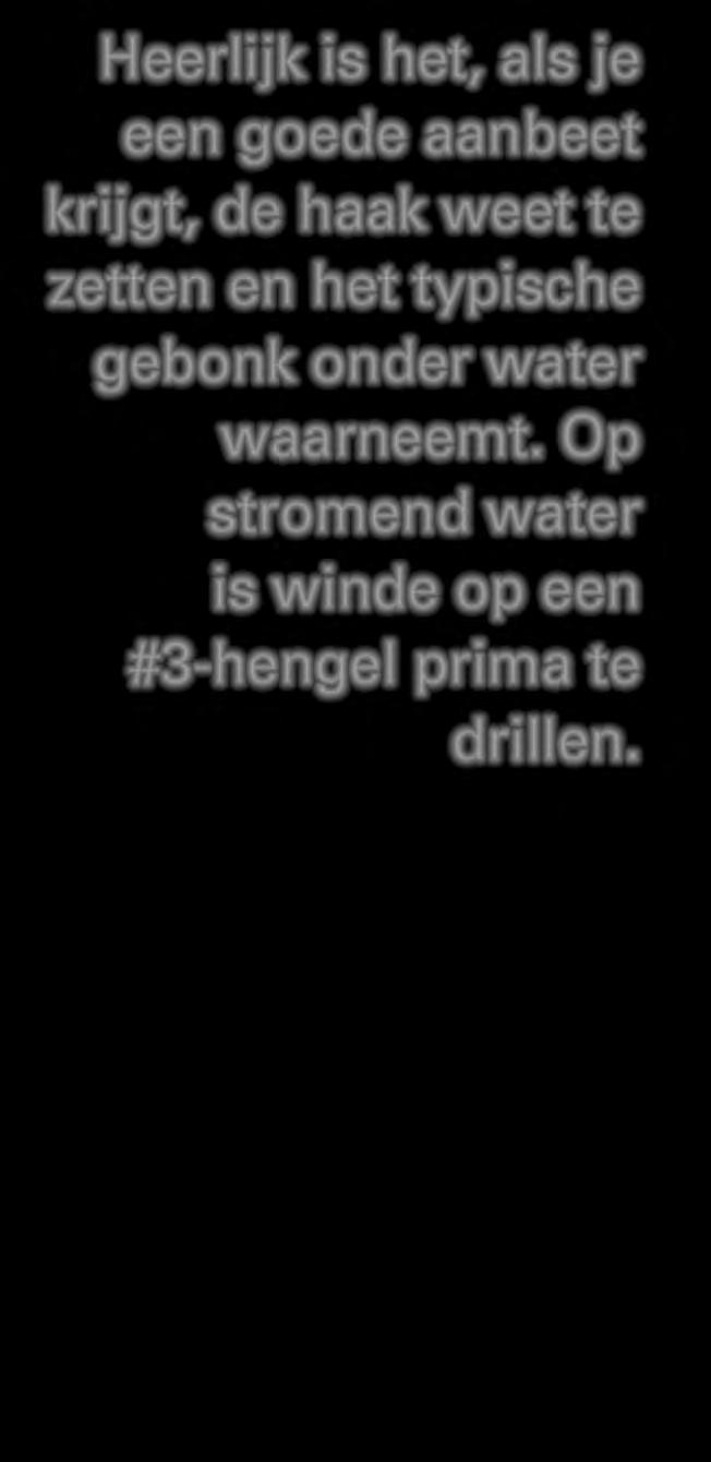 typische gebonk onder water waarneemt.