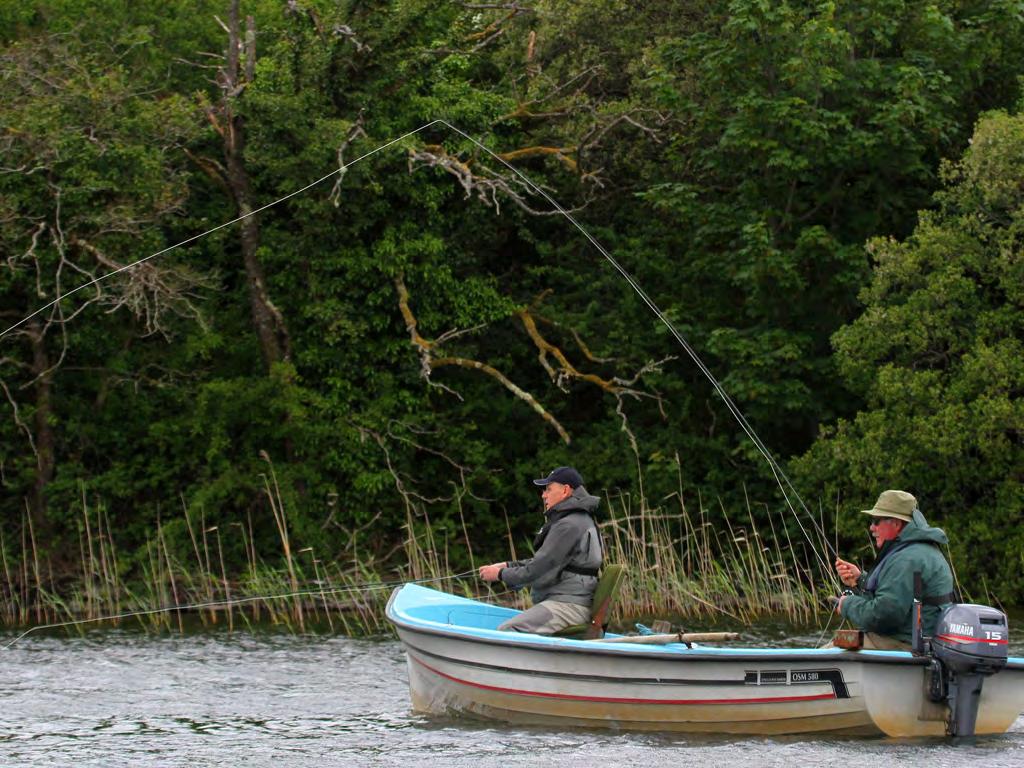 L De Callow Lakes liggen meer beschut dan de grote