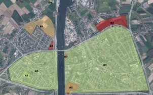 Voor de locaties, 5-A1 Kastanjeplein, 5-B1 Denderdreve-Oost en 5-B4 woonlint Denderdreve is de omgevingskwaliteit beter ten opzichte van de huidige woonwijk, en zijn deze locaties conform hoger