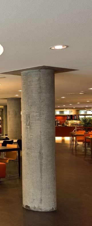 InterAEGON januari / februari 2007 cordplafond ijfsrestaurant Drie jaar geleden introduceerde OWA Benelux BV Amsterdam haar echt naadloos akoestisch plafond.