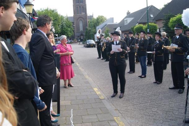 slagwerkgroep, toe met mooie woorden.