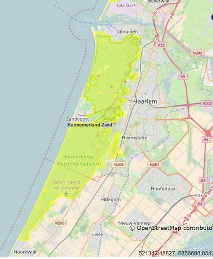 Natura 2000-gebied Kennemerland-Zuid is opgenomen in het Programma Aanpak Stikstof (PAS) dat voorziet in maatregelen om de aanhoudende te hoge niveaus van verzurende en vermestende depositie terug te