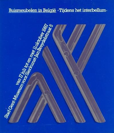 Buismeubelen in België tijdens het Interbellum Gent, 1987. 72 pagina's.