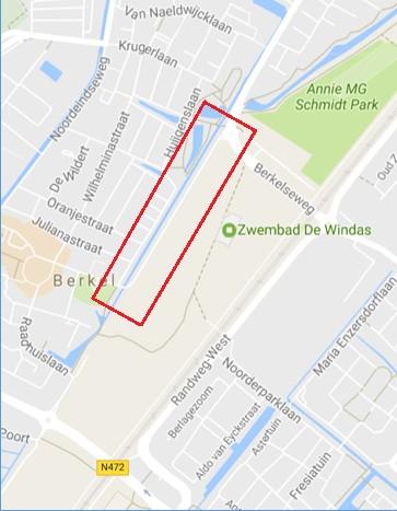 NOTITIE VARIANTEN FIETSPAD BERKELSEDIJKJE 1.