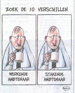 achterblijven en niets