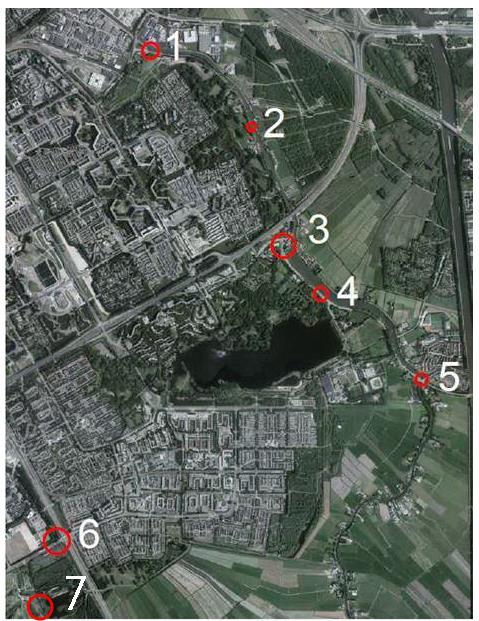 Stadsdeel Zuidoost Pagina 6 van 9 In 2014 zijn faunapassages aangelegd op locatie 1 en 6. Bij locatie 1 is tevens een FUP aangelegd. In 2015 zullen locatie 3 en 5 worden onderzocht.