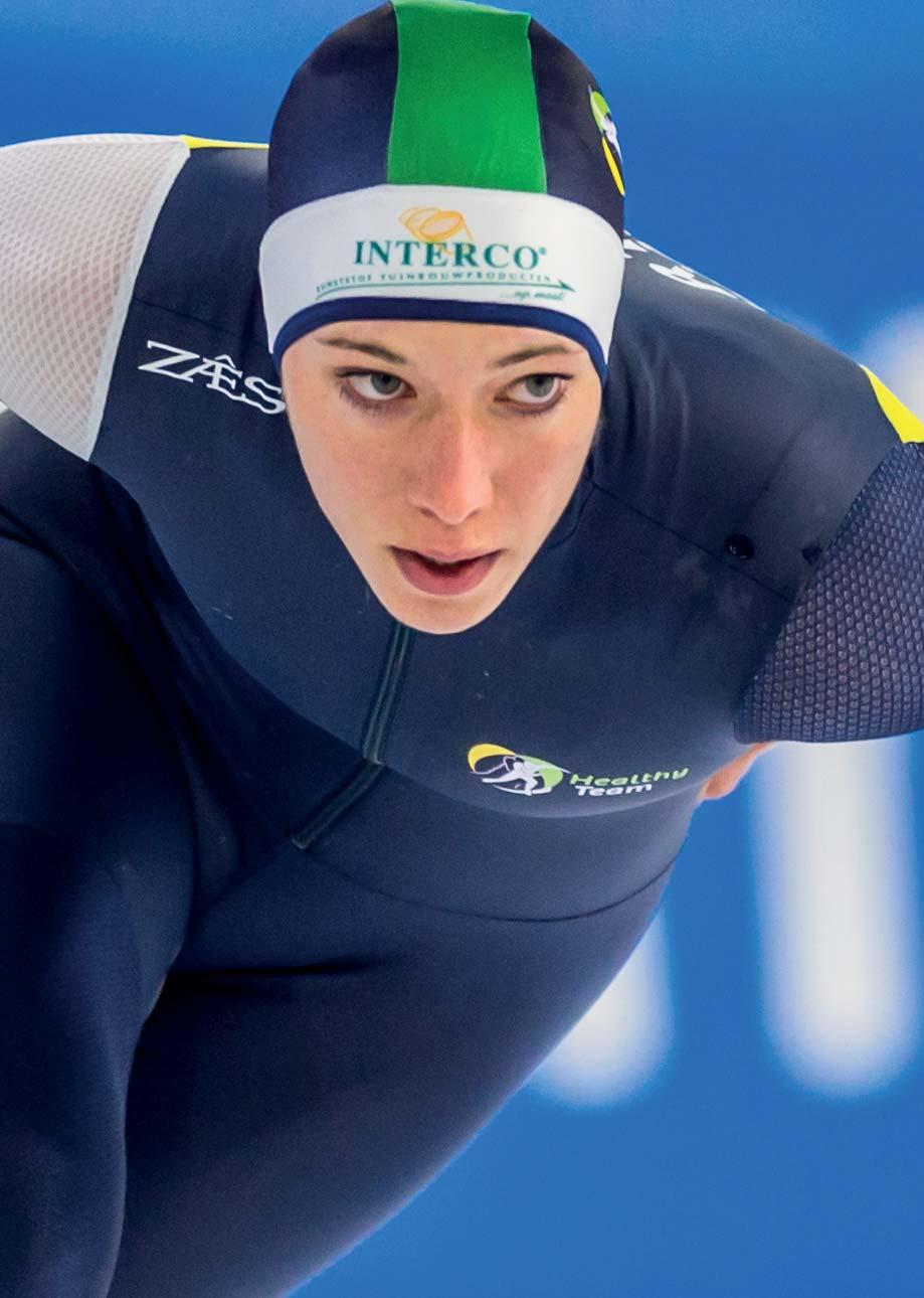 Op mijn zevende ben ik begonnen met schaatsen in Leiden in de Menkenhal.