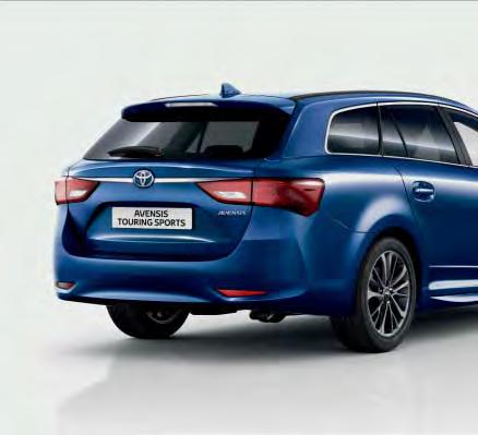 DYNAMIC Sportieve rijders kiezen voor de Avensis Dynamic, met