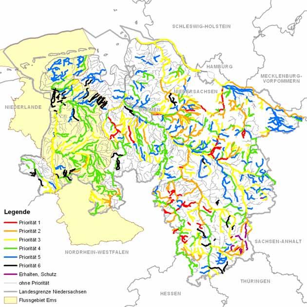 Bijdrage van Niedersachsen voor het maatregelenprograma in het SGD Eems Het benoemen van prioriteiten is een dynamisch proces.