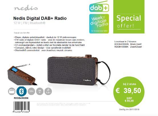ruis FM en DAB digitale radio - voor de beste selectie van