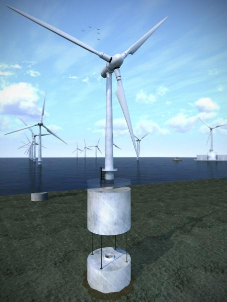 EcoTLP (Mocean Offshore BV) Om de installatiekosten van windturbinefundaties significant te reduceren, ontwikkelde DBD Systems LLC in samenwerking met Mocean Offshore BV, een uniek proces van