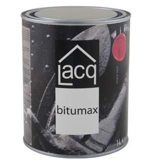 Lacq Bitumax is een professionele beschermende, teervrije zwarte lak op basis van een natuurlijke bitumen die zowel onder als boven de waterlijn kan worden aangebracht.