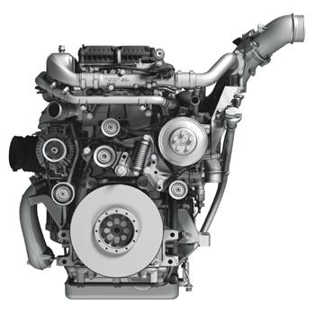 Cilinderinhoud 10.700 cm 3 Vermogen (standaard) 265 kw Cilinders/opstelling 6/lijn Max. koppel 1.700 Nm bij 1.100 toeren/min Transmissie Transmissie Voith Diwa.