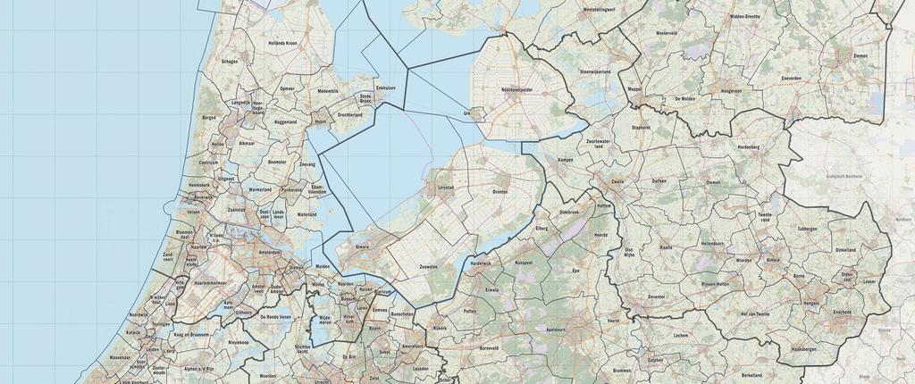 Bestuurlijke Netwerkkaarten Crisisbeheersing