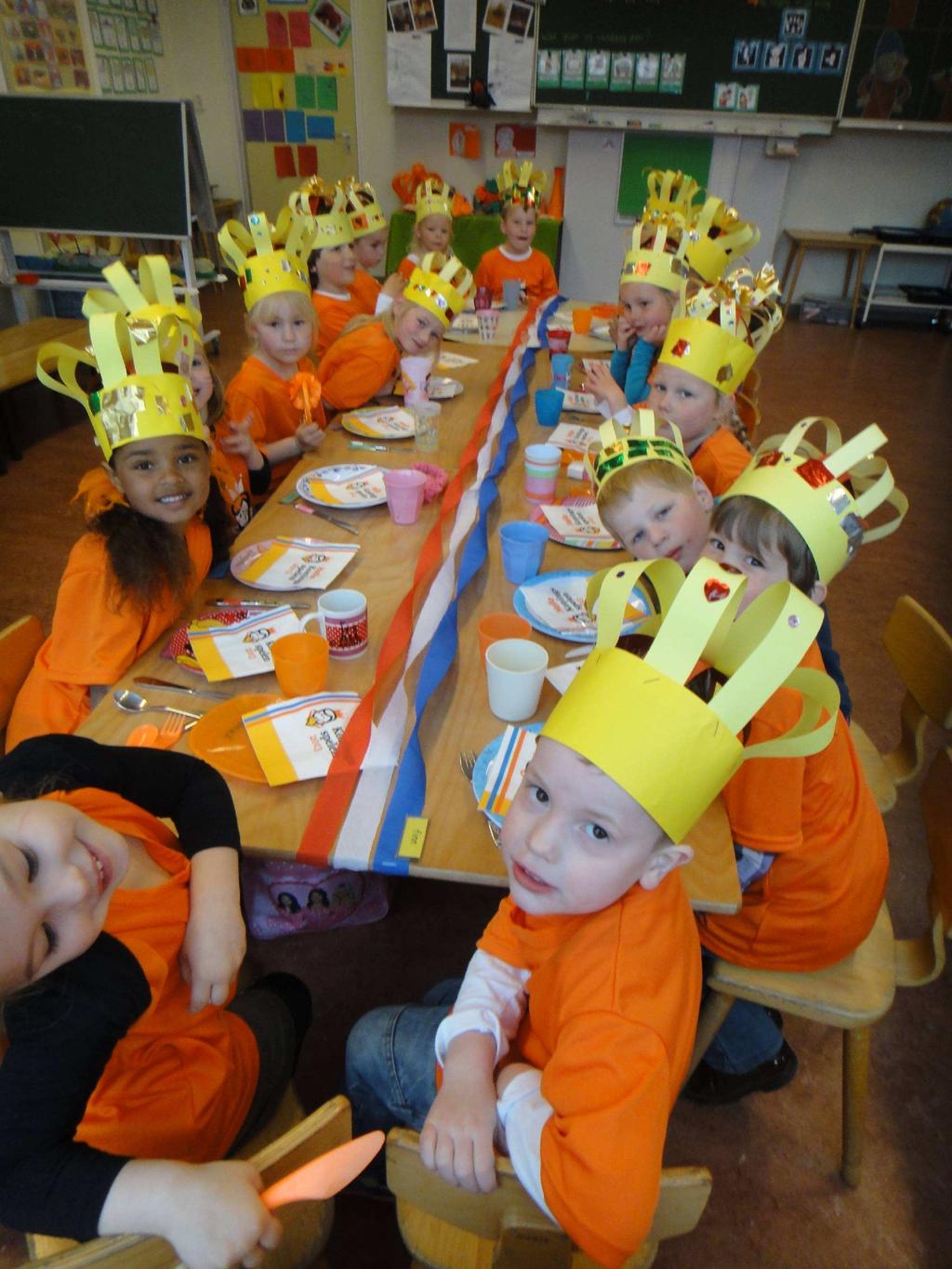 Op donderdag was een springkussen op het schoolplein, wat een feest was dat.