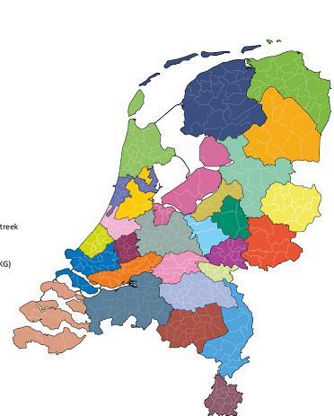 Omgevingsdiensten / Regionale Uitvoeringsdiensten Landsdekkend: 29 in