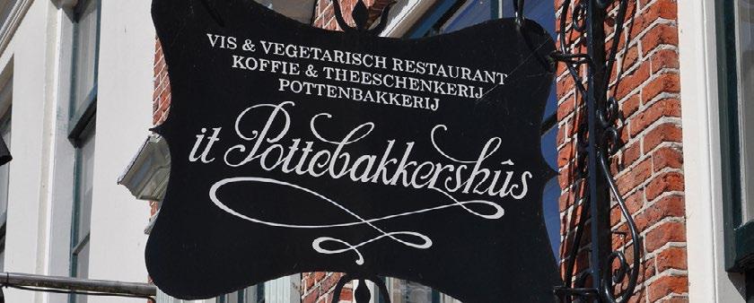 Restaurant it Pottebakkershûs Aan het plein in het centrum van Workum is Restaurant It Pottebakkershûs gevestigd.