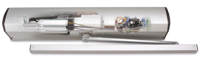 DEURAUTOMATEN 2500-SERIE DEURAUTOMATEN Kenmerken en voordelen 121 De elektromechanische deurautomaat voor extra gemak of voor personen met een beperking De standaard deurautomaat biedt nauwkeurige